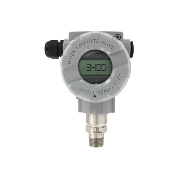 Smart pressure transmitter, range 0-2300 psi